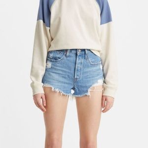 Levi’s 501 High-Rise Denim Shorts